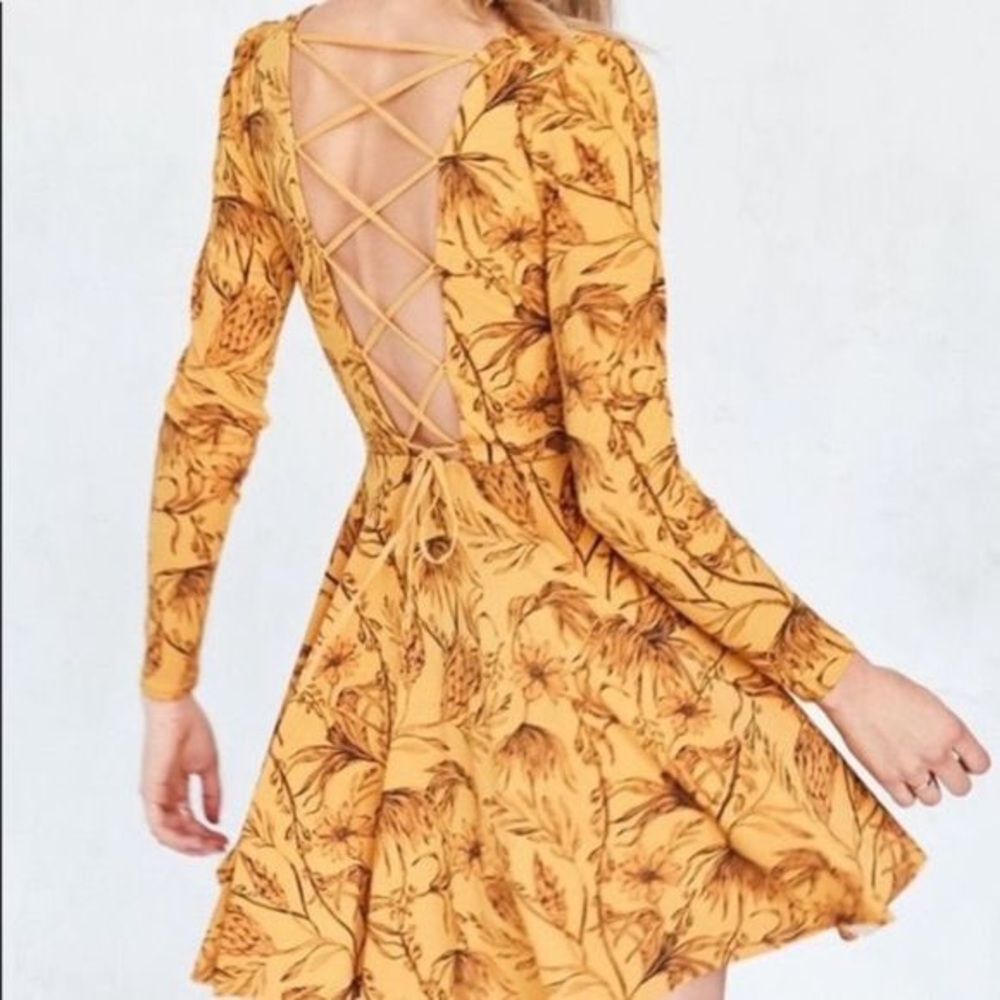 Urban Outfitters Kimchi Blue Strappy Back Dress